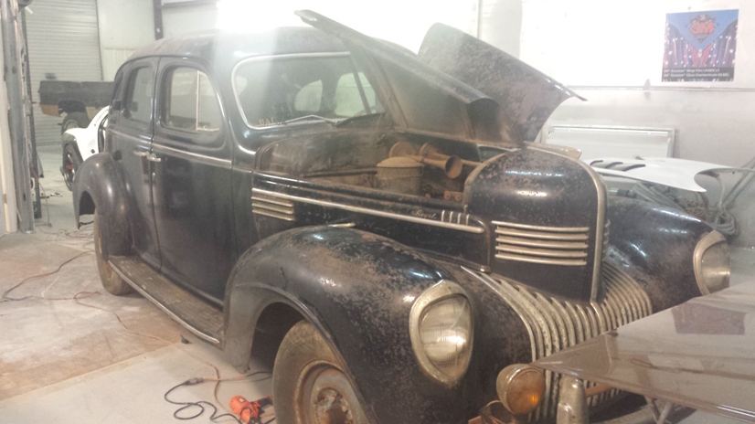 1939 chrysler royal restoration named ruthy