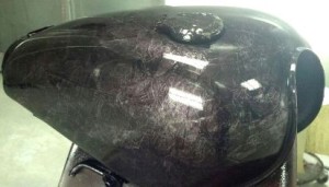 custom motorcycle paint marble