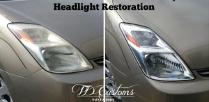 Asheville headlight restoration