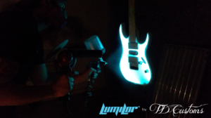 light up guitar lumilor by tdcustoms