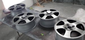 Asheville custom painted wheels rims