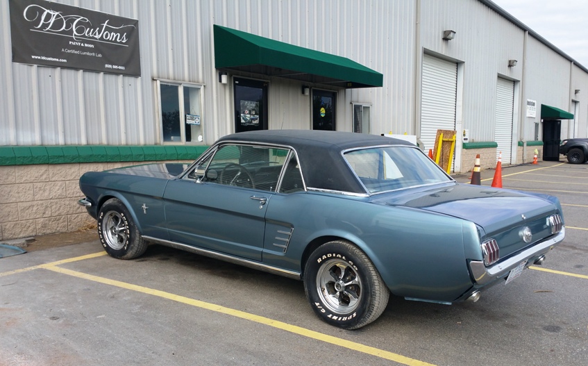 TD Customs classic automotive restorations - 66 Mustang