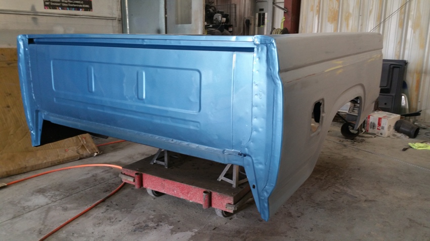 truck bed painted