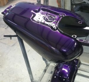 motorcycle paint candy purple