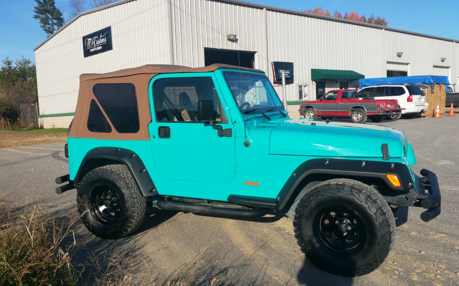 How Much is a Paint Job on a Jeep 