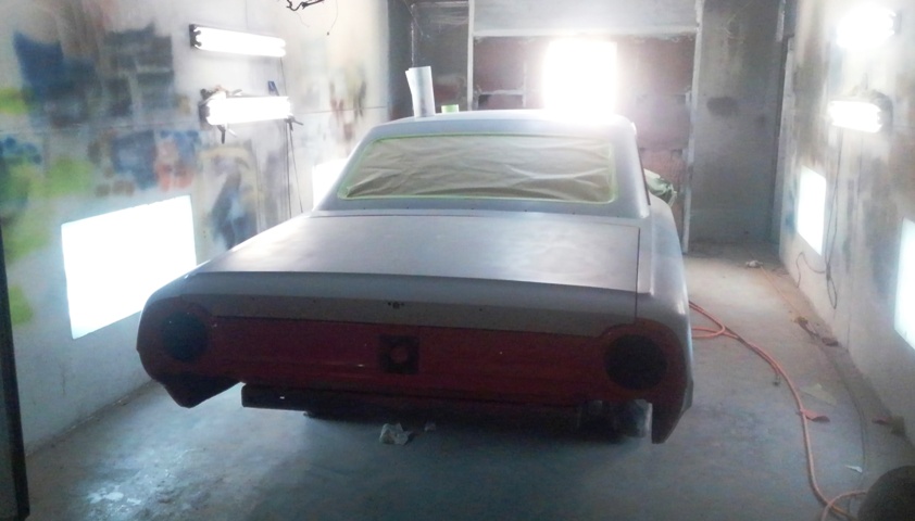 classic car ready for paint