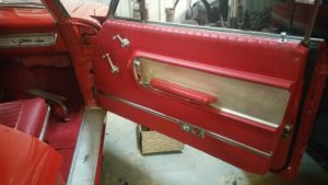 car door upholstery interior restoration