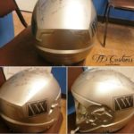 personalized helmet - custom painted motorcycle helmet