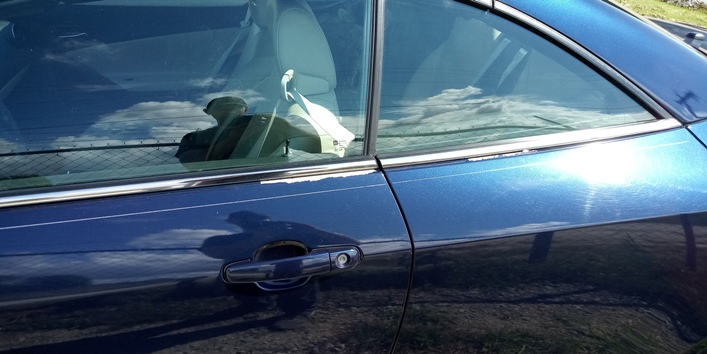 car paint chipping repair - hendersonville auto body shop