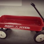 paint job on red wagon