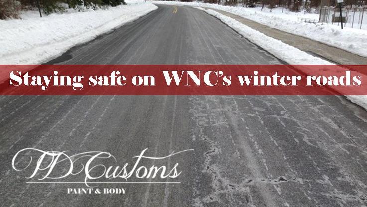 staying safe on wnc winter roads