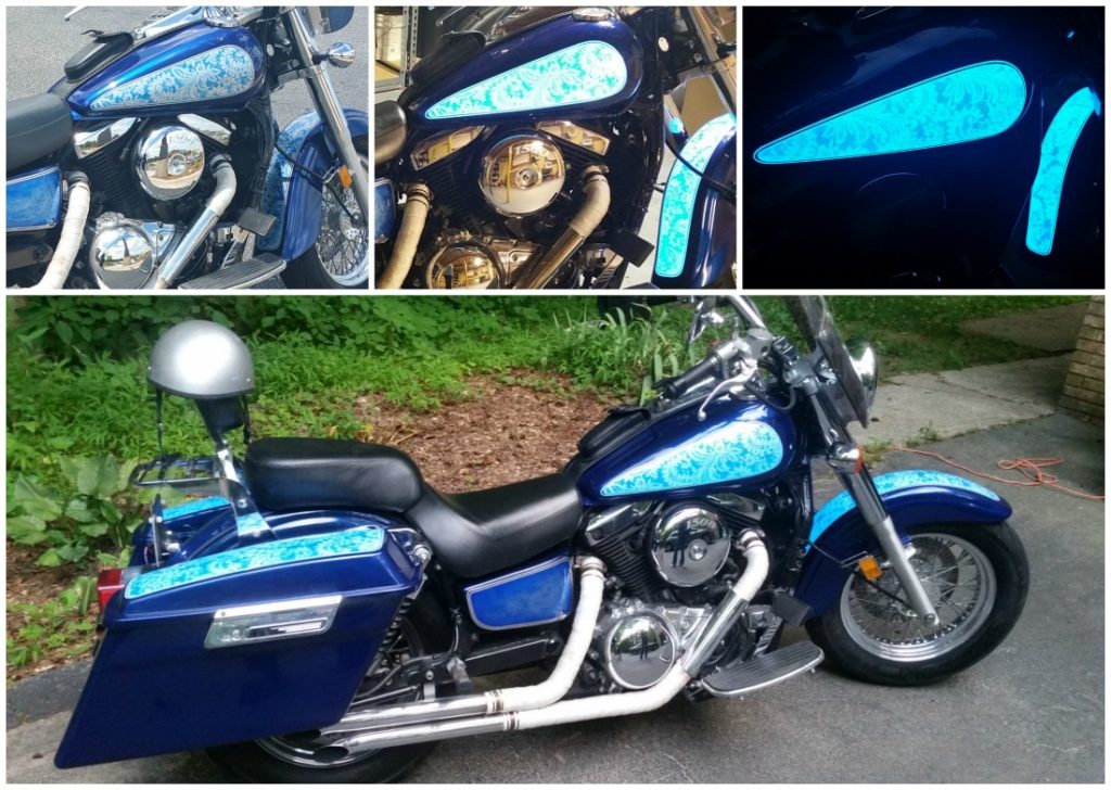 Electric paint that lights up! TD Customs Lumilor Lab