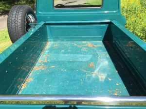 Before - Steel truck bed