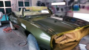 classic car paint job TD Customs