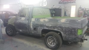 rust repair truck paint job