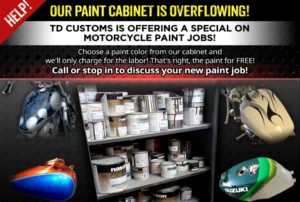 Asheville motorcycle paint cheap affordable