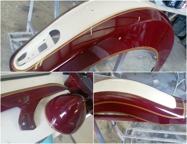 Indian Motorcycle Paint Job TD Customs Paint & Body