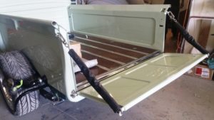 truck bed tailgate painted