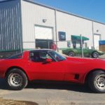 Corvette paint job classic restoration Mills River