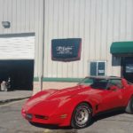 corvette paint job Asheville body shop TD Customs