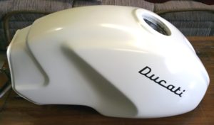 ducati motorcycle paint job