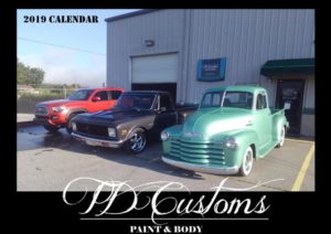 TD Customs 2019 Calendar Custom Paint Classic Restorations (13)