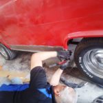 rust repair - new rocker panels - auto body shop AVL